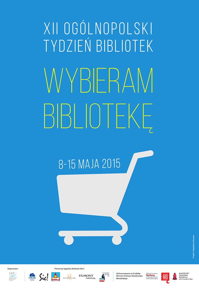Plakat Tygodnia Bibliotek 2015